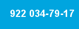 922 034-79-17